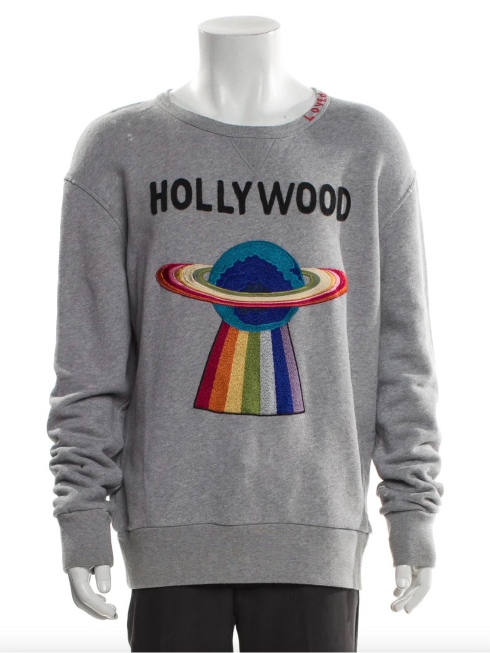GUCCI Hollywood Grey Crewneck
